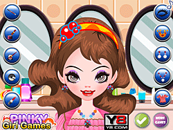 Princess Hairstyles Makeover Game