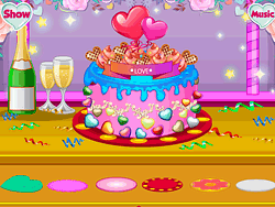 Valentine Day Cake