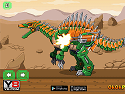 Toy War Robot Spinosaurus