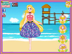 Rapunzel Summer Floral Skirts
