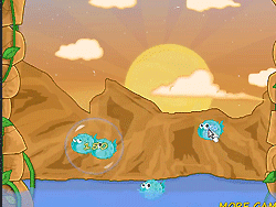 Falling Fishes