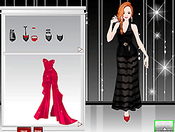 Black and Red Party Dressup