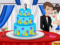 Tangled Wedding Cake Decor