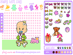 Baby Girl Day Dressup